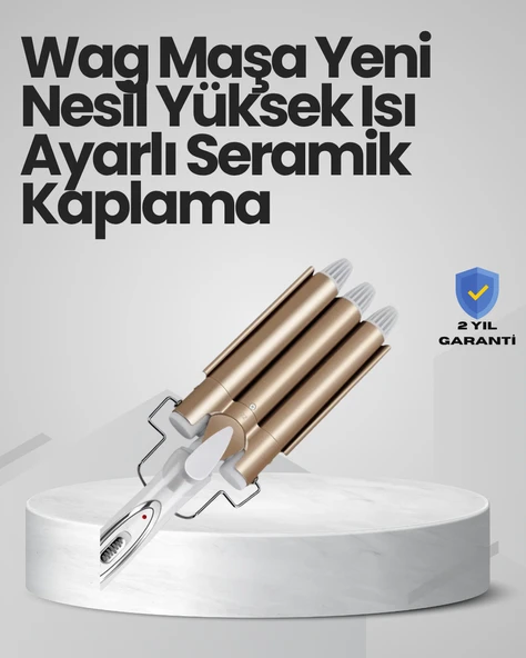 Bukle Saç Maşası – Kolay Kullanım, Sağlıklı Bukleler yüksek ısılı ürün görseli 1