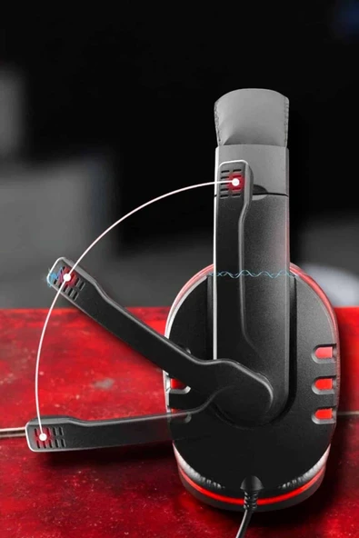 Mikrofonlu, Gürültü Engelleyici ve Dayanıklı Kulaklık: Oyun Performansınızı Zirveye Taşıyın - Resim 3