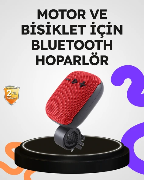 5W Kablosuz Bluetooth Hoparlör Güçlü Bas ve FM Radyo ürün görseli 1