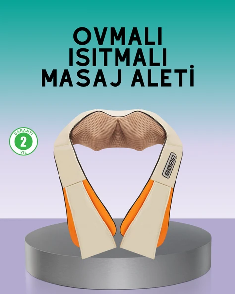 Profesyonel Ovmalı Masaj Aleti Isıtmalı Vücut Masajı İçin Pratik Kullanım ürün görseli 1