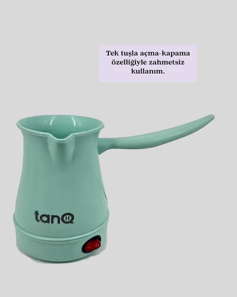 Işıklı Açma Kapama Anahtarlı Elektrikli Kahve Cezvesi - Resim 4