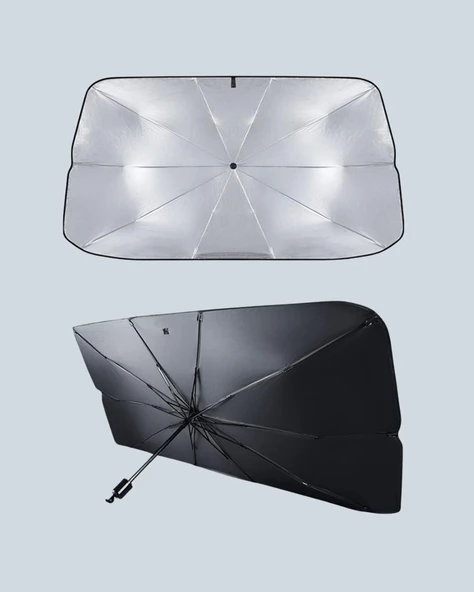 Citroen C-Elysee, Fiat Albea, Renault Thalia, Hyundai Accent Era, Ford Fusion Uyumlu Oto Şemsiye - Resim 2