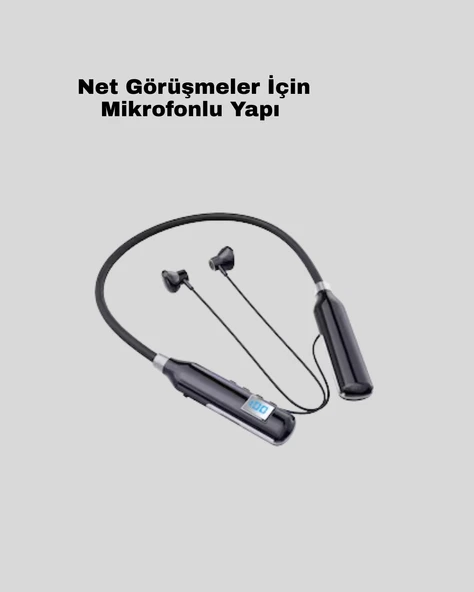 Gürültü Azaltmalı Mikrofonlu Kablosuz Bluetooth Kulaklık ürün görseli 1