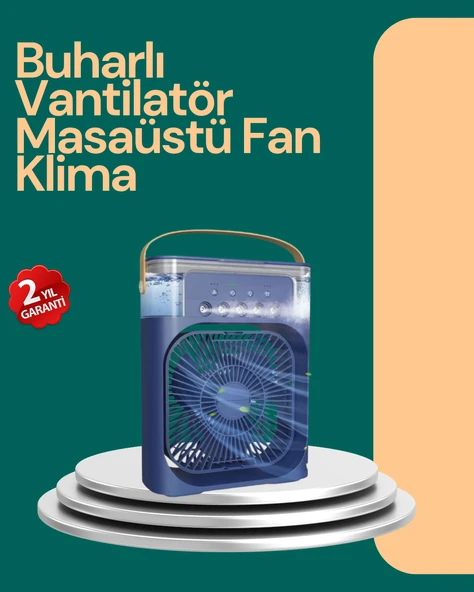 Modern Tasarımlı Kompakt ve Güçlü Hava Üfleyen Fan ürün görseli 1