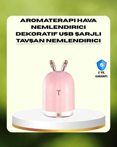 200 ml Ultrasonik Aroma Difüzör ve Hava Nemlendirici Gece Lambalı ürün görseli 1