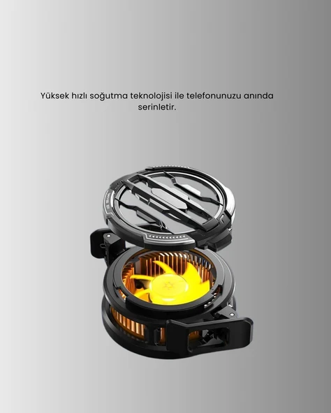 Hafif ve Dayanıklı Telefon Soğutma Aksesuarı - Resim 2