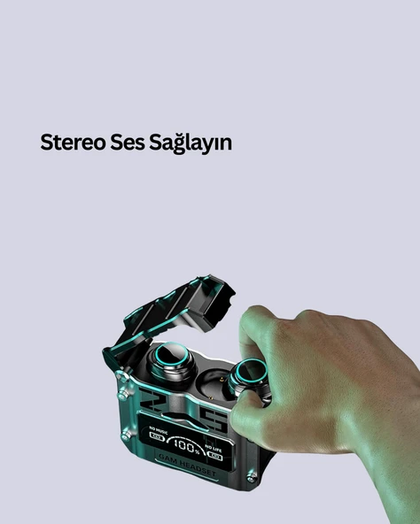 Bluetooth 5.0 Kulak İçi Kulaklık Mikrofonlu Kablosuz Model ürün görseli 1