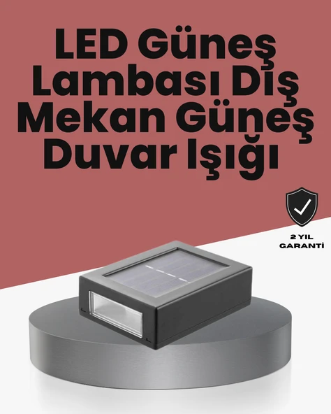 Bahçe ve Balkon İçin Güneş Enerjili Lamba ürün görseli 1