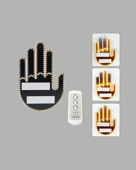 Uzaktan Kumandalı LED Jest Işığı – 3 Farklı Hareket Modu ürün görseli 1