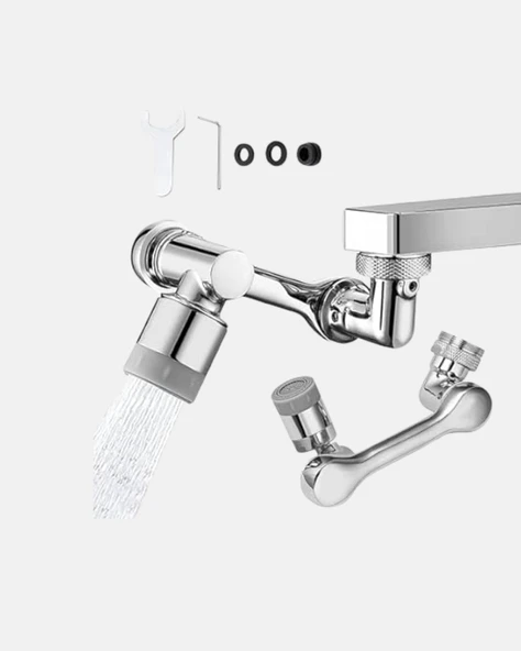 Dönebilir Musluk Başlığı – Lavabo Temizliği ve El-Yüz Yıkamada Maksimum Rahatlık - Resim 5