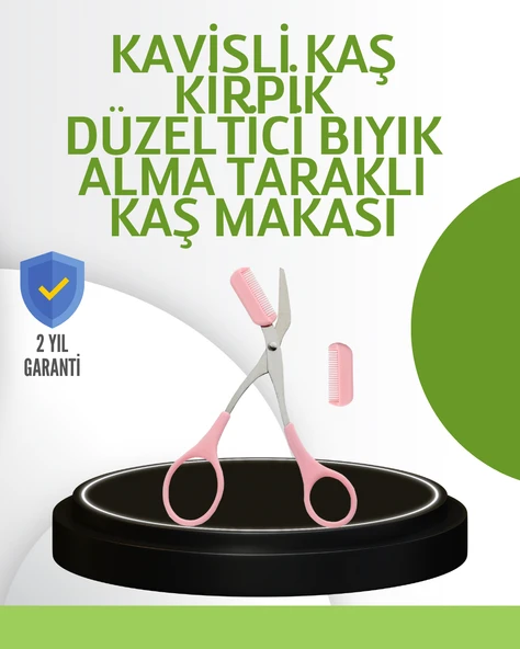 Taşınabilir Kaş ve Kirpik Düzenleme Makası – Ergonomik Tasarım ürün görseli 1