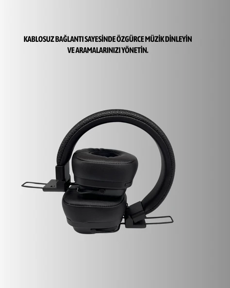 Uzun Süreli Rahat Kullanım İçin Kablosuz Bluetooth Kulaklık - Resim 2