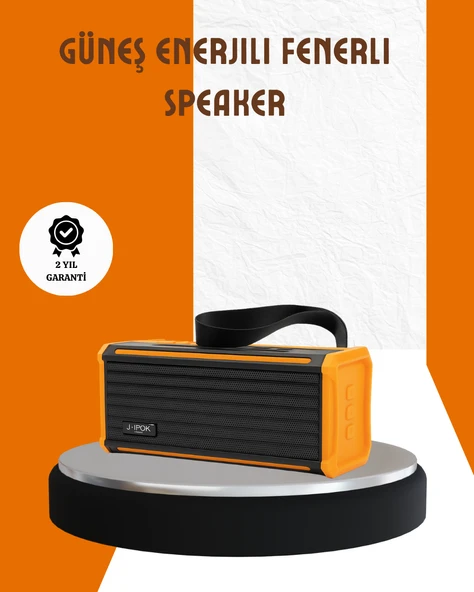 J-IPOX P520 Taşınabilir Bluetooth Hoparlör Güçlü Ses + Radyo ürün görseli 1