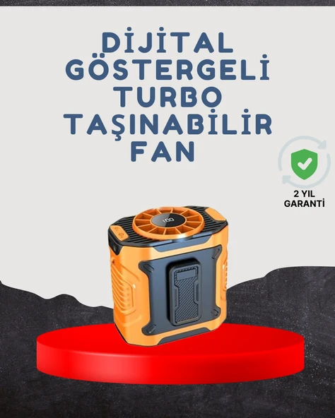 Yüksek Kapasiteli Turbo Taşınabilir Fan ürün görseli 1