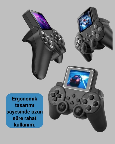 HDMI Destekli S10 Gamepad 520 Oyunlu TV’ye Bağlanabilir Atari 2025 Model - Resim 2