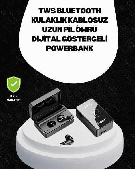 IPX Su Geçirmez Hifi Ses Kaliteli Dokunmatik Kulaklık ürün görseli 1