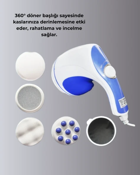 Taşınabilir Elektrikli Masaj Cihazı – Selülit ve Yağ Karşıtı - Resim 3