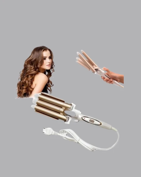 Profesyonel Kullanıma Uygun Bukle Maşası - Resim 3