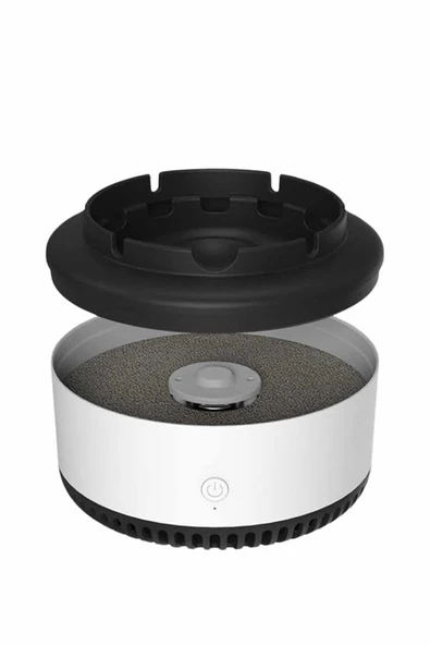 Kül Tablası Hava Temizleyici Araç Akıllı Küllük Duman Temizleyici - Resim 3