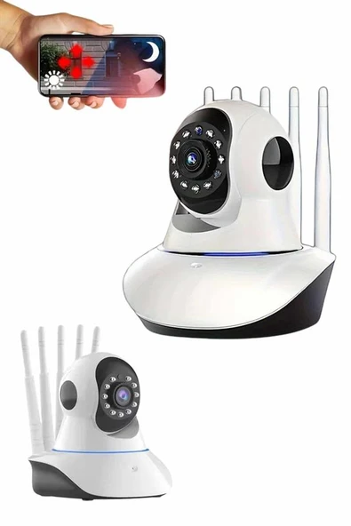 Güvenlik Kamerası Antenli Gece Görüşlü Sensörlü Harekete Duyarlı ürün görseli 1