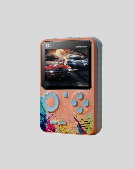 Mini Retro Oyun Konsolu 500 Oyunlu 3.0 İnç Ekran ve Şarjlı Batarya - Resim 2