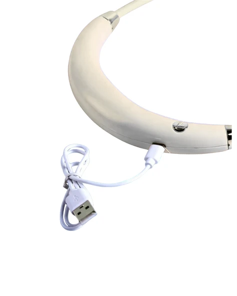 USB Şarjlı Boyun Fanı | Hafif, Katlanabilir, Taşınabilir, Düşük Gürültülü Fan - Resim 3