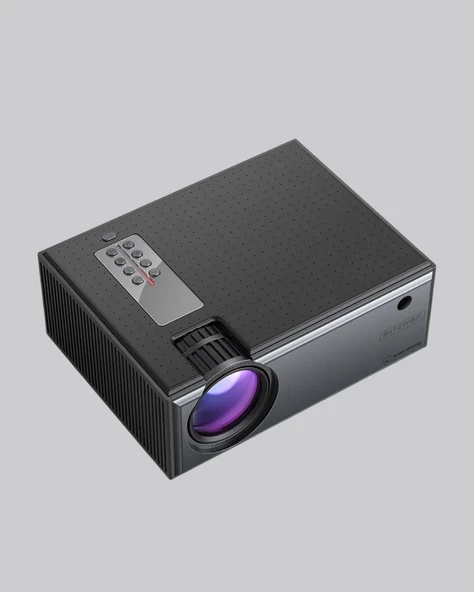 Taşınabilir Full HD Projeksiyon Cihazı Yüksek Parlaklık ve Geniş Bağlantı Seçenekli - Resim 2