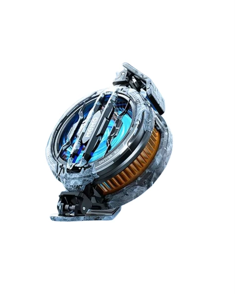 Telefon Soğutucu | LED Işık Efektli | Power Aparatlı | Sessiz ve Taşınabilir Model - Resim 2