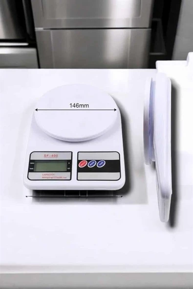 Net LCD Ekran ve Otomatik Kapanma Özelliği ile Uzun Ömürlü Dijital Mutfak Tartısı - Resim 5