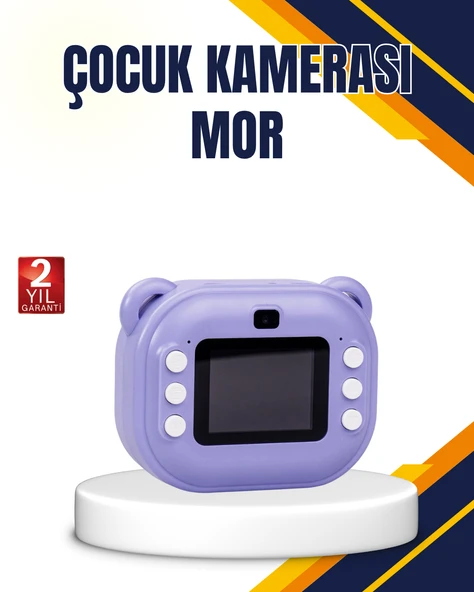 18 Efektli Şipşak Kamera – Oyunlu, Müzik Çalarlı ve Anında Baskı Özellikli ürün görseli 1