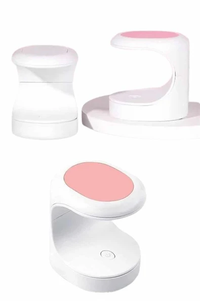 Kalıcı Oje Kurutucu Mini UV Işınlı Taşınabilir Hızlı ve Pratik Oje Kurutucu - Resim 2