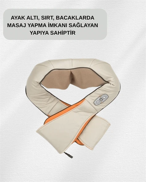 Ovmalı Isıtmalı Masaj Aleti – Boyun, Sırt, Bel, Omuz ve Bacak İçin ürün görseli 1