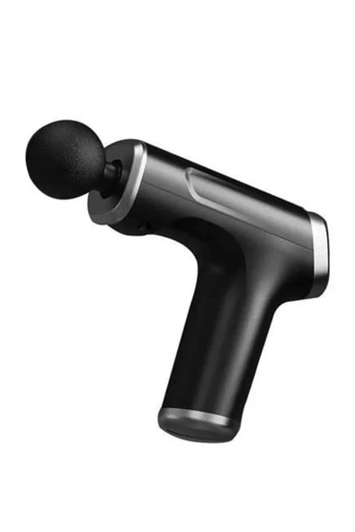 Şarjlı Masaj Tabancası 4 Başlıklı Mini Masaj Tabancası ve Masaj Aleti - Resim 3