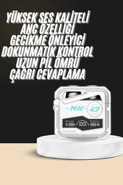 Oyuncu Kulaklığı Yeni Mekanik Kablosuz Kulaklık İos Android Uyumlu ürün görseli 1