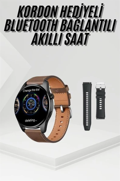 2025 Model Akıllı Saat Titreşimli Uyku ve Sağlık Takibi NFC ve GPS Uyumlu - Resim 2