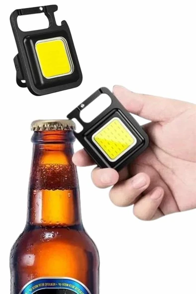 Mıknatıslı Parlak Led Işık 3 Fonksiyonlu Şarj edilebilir Ledli Mini Taşınabilir - Resim 3