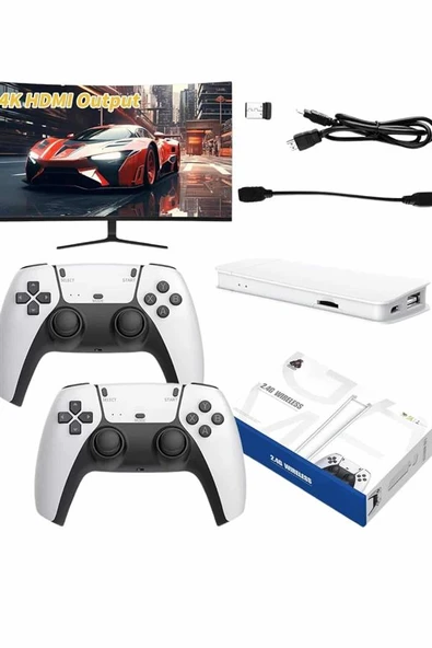 Video Oyunu Konsolu Retro 4K 3D Yeni Oyun Retro Game Box - Resim 3