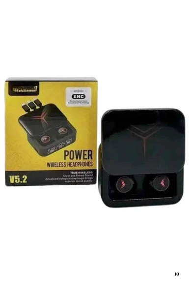 Kablosuz Şarj Göstergeli Powerbank Özellikli Bluetooth Kulaklık Çağrı Cevaplayabilen - Resim 5