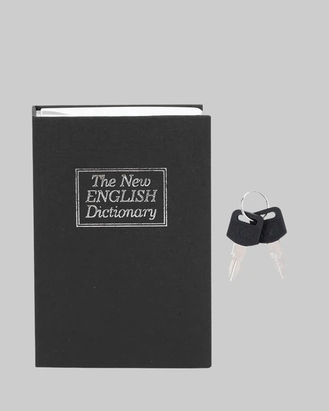 Gizli Kitap Kasa – Metal Gövdeli, Anahtarlı ürün görseli 1