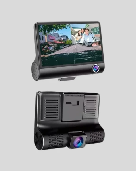 Araç DVR Kamerası 3’lü 170° Geniş Açılı Full HD ve Park Destekli - Resim 3