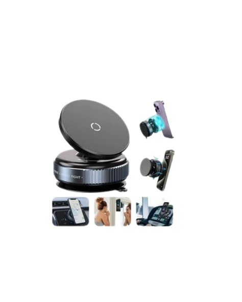 Çift Taraflı Vakum Emme Özellikli 4.7+ İnç Telefon Tutucu – Güvenli Sabitleme - Resim 3