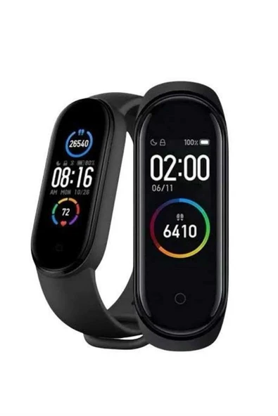 Akıllı Uyumlu Bileklik M6 Adımsayar Spor Modları Çağrı Görme Türkçe Menü - Resim 2