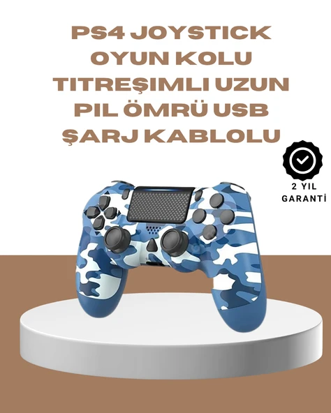 Titreşim Motorlu Oyun Kolu – Gerçekçi Geri Bildirim ve Etkileşim ürün görseli 1