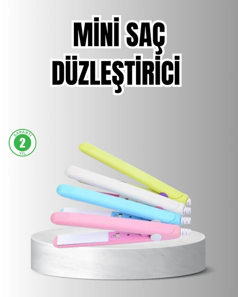 Taşınabilir Seramik Kaplama Mini Saç Düzleştirici – Seyahat ve Günlük Kullanım İçin İdeal ürün görseli 1