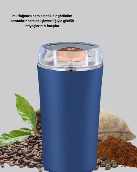 Otomatik Paslanmaz Çelik Kahve ve Baharat Öğütücü - Resim 3