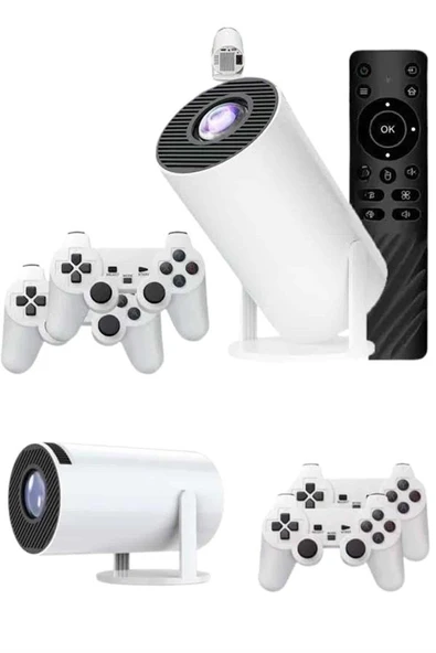 Full HD 8 GB Ayaklı Çift Kollu 4K Video Oyun Konsolu Taşınabilir - Resim 3