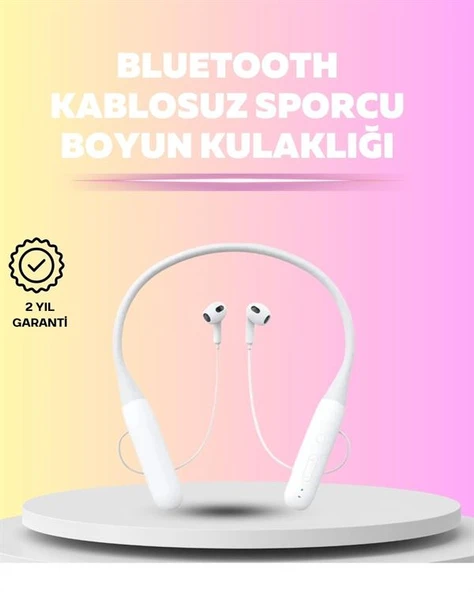 Boyun Askılı Kulaklık – 100 Saat Kullanım Süresi, Ergonomik Tasarım ürün görseli 1