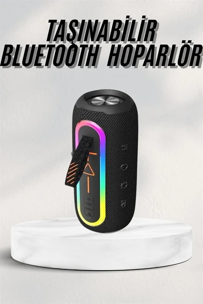 Kablosuz Bluetooth Hoparlör Taşınabilir Çoklu Bağlantılı Özelliği ürün görseli 1