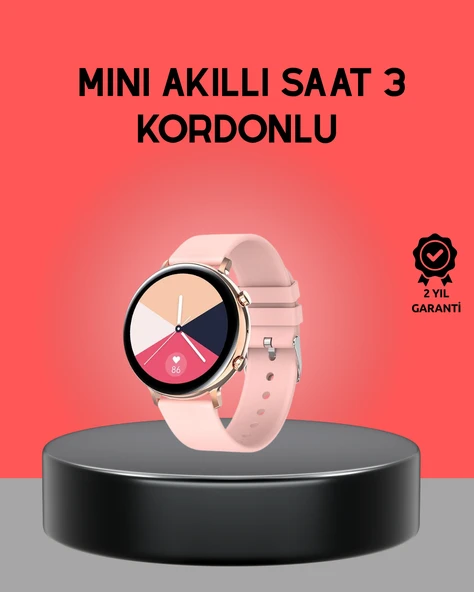 Akıllı Saat – Adım Sayar, Bildirim Görüntüleme, Suya Dayanıklı ürün görseli 1