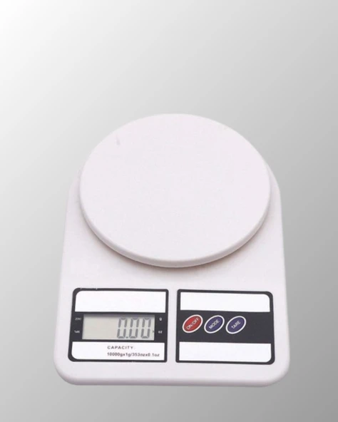 Dijital Mutfak Terazisi 10kg Kapasiteli 1g Hassasiyetli - Resim 3